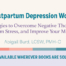 The Postpartum Depression Workbook - giveaway and reviews